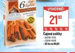 Globus Čajové svíčky nabídka
