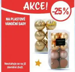 Globus Na plastové vánoční sady nabídka