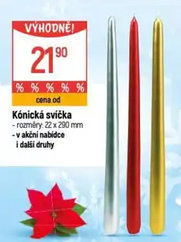 Globus Kónická svíčka nabídka