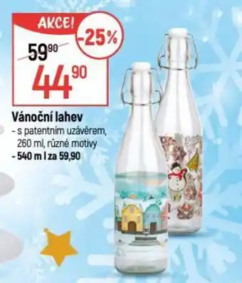 Globus Vánoční lahev nabídka