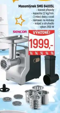 Globus SENCOR Masomlýnek SMG 6400SL nabídka