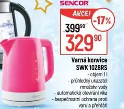 Globus Varná konvice SWK 1028RS nabídka