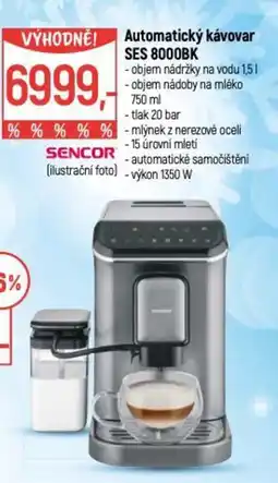 Globus Automatický kávovar SES 8000BK nabídka