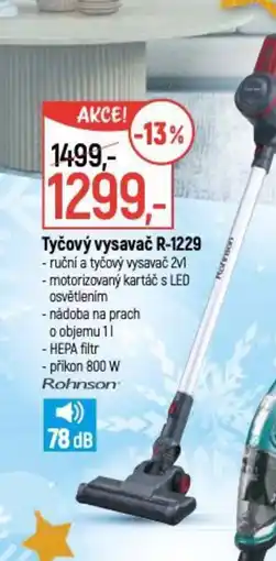 Globus Tyčový vysavač R-1229 nabídka
