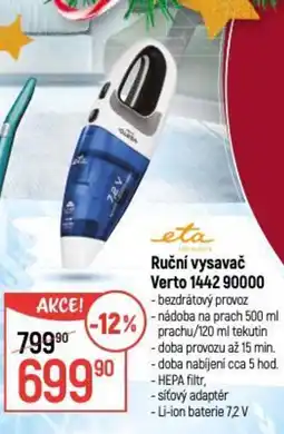Globus Ruční vysavač Verto 1442 90000 nabídka
