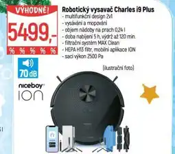 Globus Robotický vysavač Charles i9 Plus nabídka
