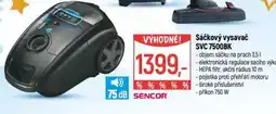 Globus Sáčkový vysavač SVC 7500BK nabídka