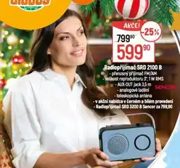 Globus Radiopřijímač SRD 2100 B nabídka