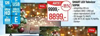 Globus TCL Smart LED Televizor 50P6K nabídka
