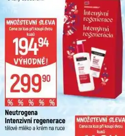 Globus Neutrogena Intenzivní regenerace nabídka