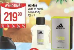 Globus Adidas voda po holení nabídka