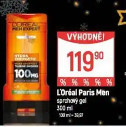 Globus L'Oréal Paris Men sprchový gel nabídka