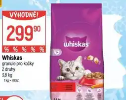 Globus Whiskas granule pro kočky nabídka