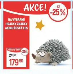 Globus Na vybrané hračky značky Akinu český les nabídka