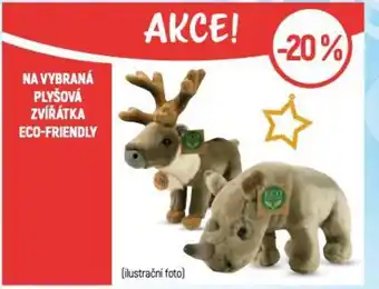 Globus Na vybraná plyšová zvířátka Eco-friendly nabídka