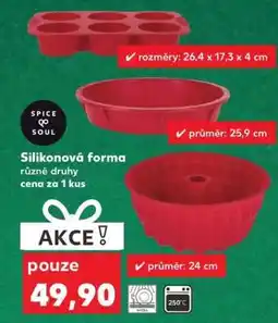 Kaufland Silikonová forma nabídka