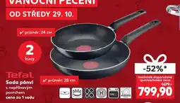 Kaufland Tefal Sada pánví nabídka