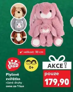 Kaufland Plyšové zvířátko nabídka
