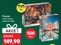 Kaufland Puzzle různé druhy nabídka