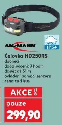 Kaufland Čelovka HD250RS nabídka
