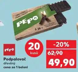 Kaufland Podpalovač dřevěný nabídka