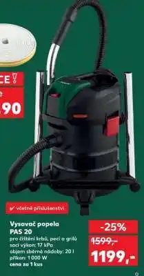 Kaufland Vysavač popela PAS 20 nabídka