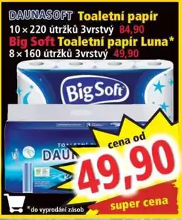 Norma Big Soft Toaletní papír Luna nabídka