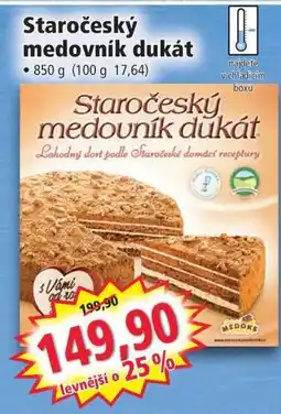 Norma Staročeský medovník dukát nabídka