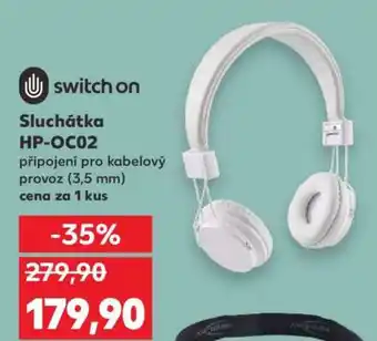 Kaufland Sluchátka HP-OC02 nabídka