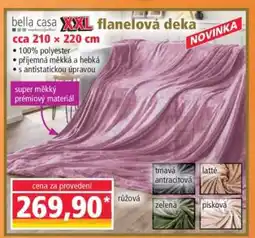 Norma XXL flanelová deka nabídka