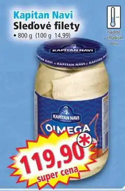 Norma Kapitan Navi Sledové filety nabídka