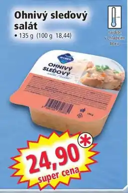 Norma Ohnivý sledový salát nabídka