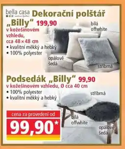 Norma Podsedák „Billy“ nabídka