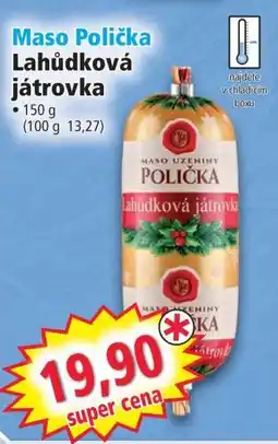 Norma Maso Polička Lahůdková játrovka nabídka