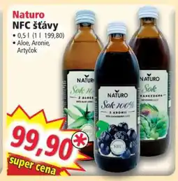 Norma Naturo NFC šťávy nabídka