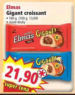 Norma Elmas Gigant croissant nabídka