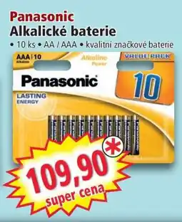 Norma Panasonic Alkalické baterie nabídka