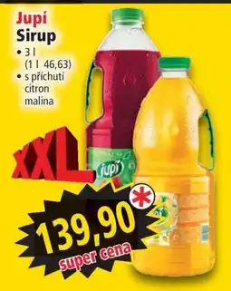 Norma Jupí sirup nabídka