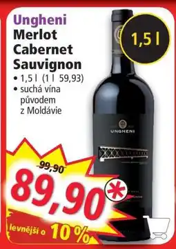 Norma Ungheni Merlot Cabernet Sauvignon nabídka