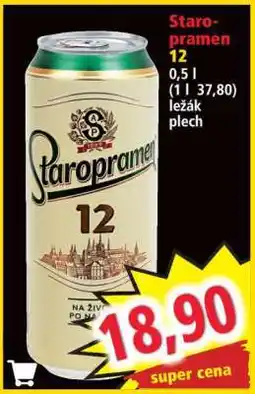 Norma Staropramen 12 nabídka