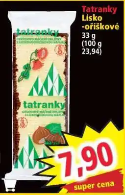 Norma Tatranky Lísko-oříškové nabídka