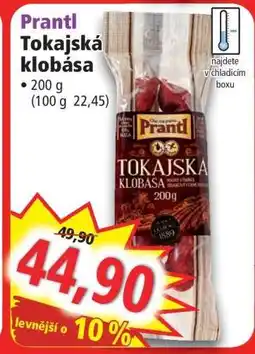 Norma Prantl Tokajská klobása nabídka