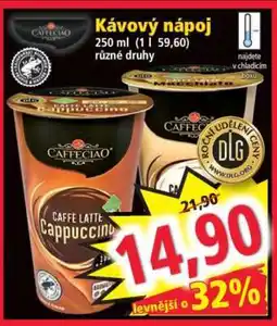 Norma KÁVOVÝ NÁPOJ nabídka