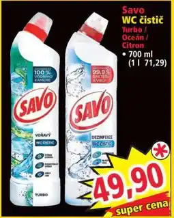 Norma Savo WC čistič nabídka