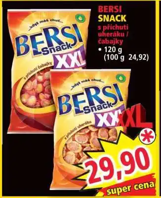 Norma Bersi Snack nabídka