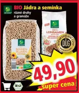 Norma BIO Jádra a semínka nabídka