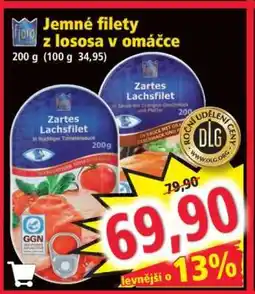 Norma Jemné filety z lososa v omáčce nabídka