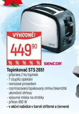 Globus Topinkovač STS 2651 nabídka