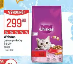 Globus Whiskas nabídka