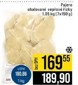 Jip Pajero obalované vepřové řízky nabídka